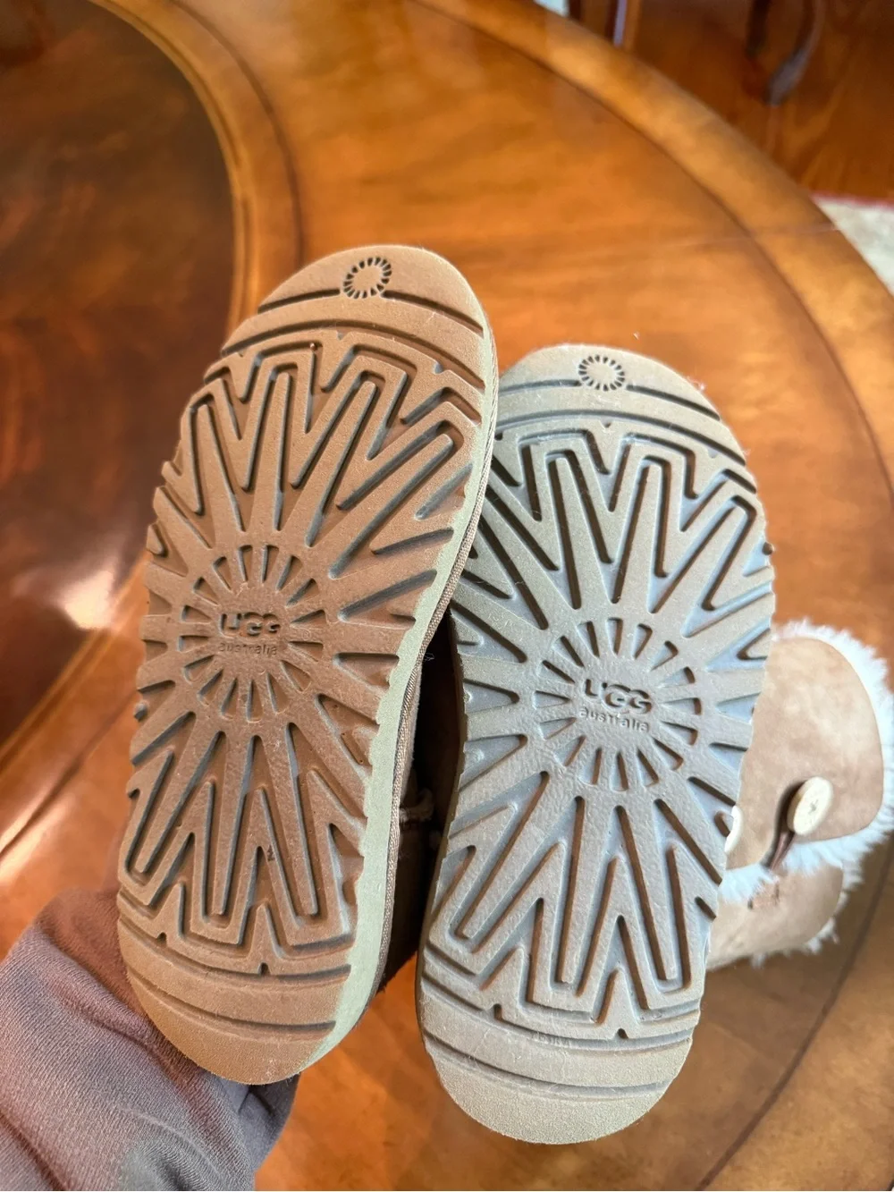 Girls Ugg Bailey Button Boots